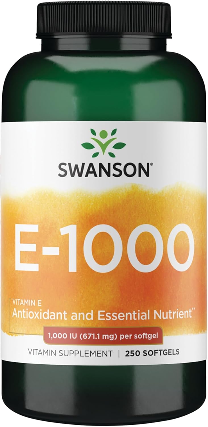 Swanson Natural Vitamin E 1000 Iu (671.10...