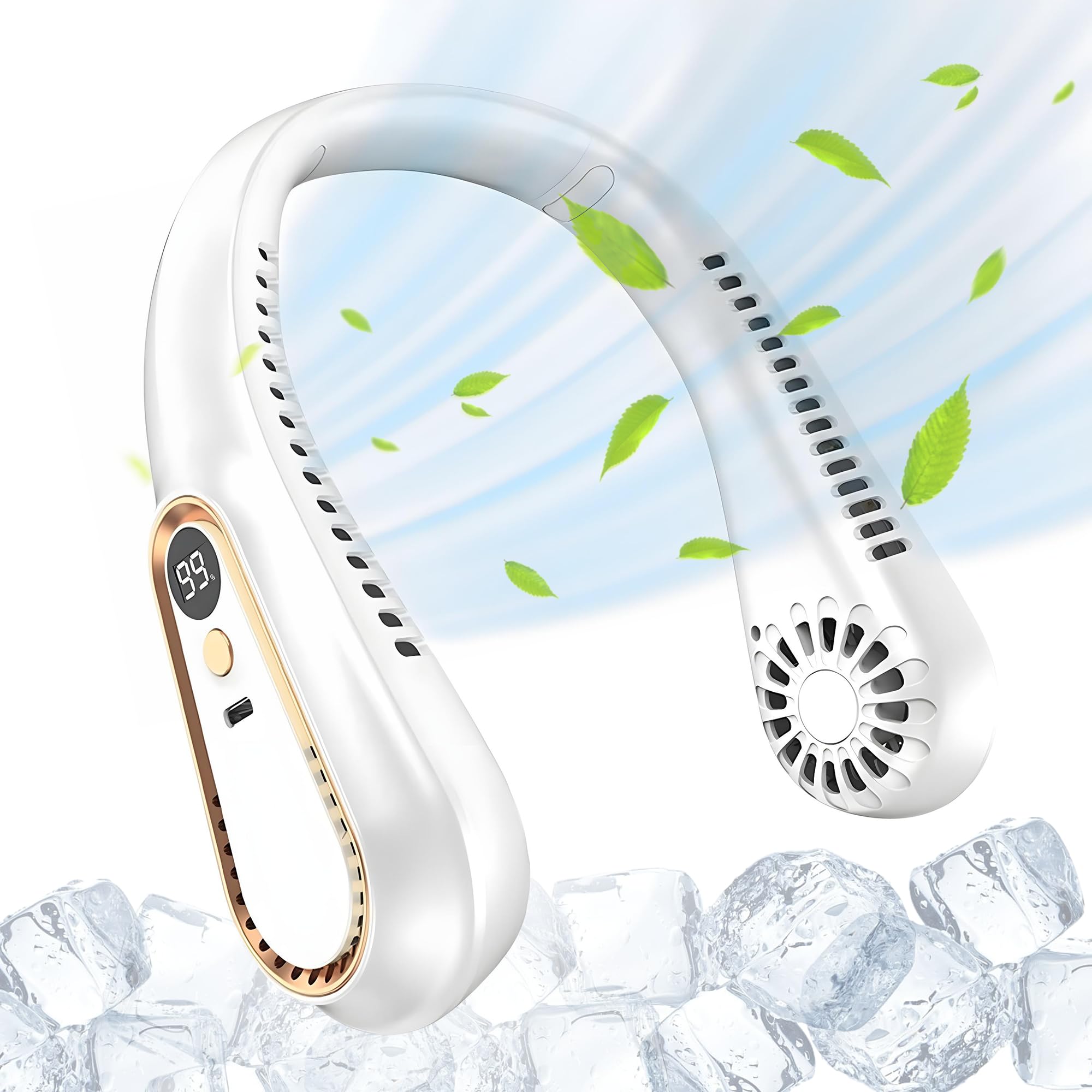 Amazon.com: Portable Neck Fan, USB Rechargeable Personal Fan