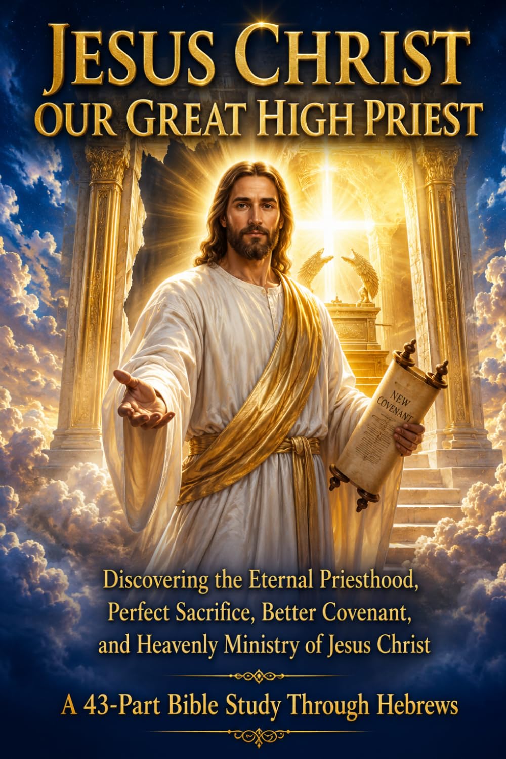 JESUS CHRIST OUR GREAT HIGH PRIEST: A 43-Part Bible Study Through Hebrews: Discovering the Eternal Priesthood, Perfect Sacrifice, Better Covenant, and ... Spiritual Growth, and Bible Study Series)