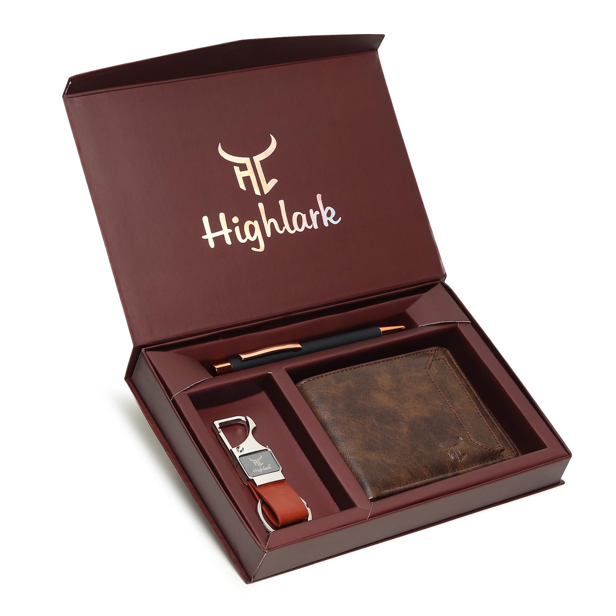 Exclusive Gift Hamper for Men I Wallet, Keychain & Pen Combo Gift Set I Gift for Everyone & Every Occasions-image-30