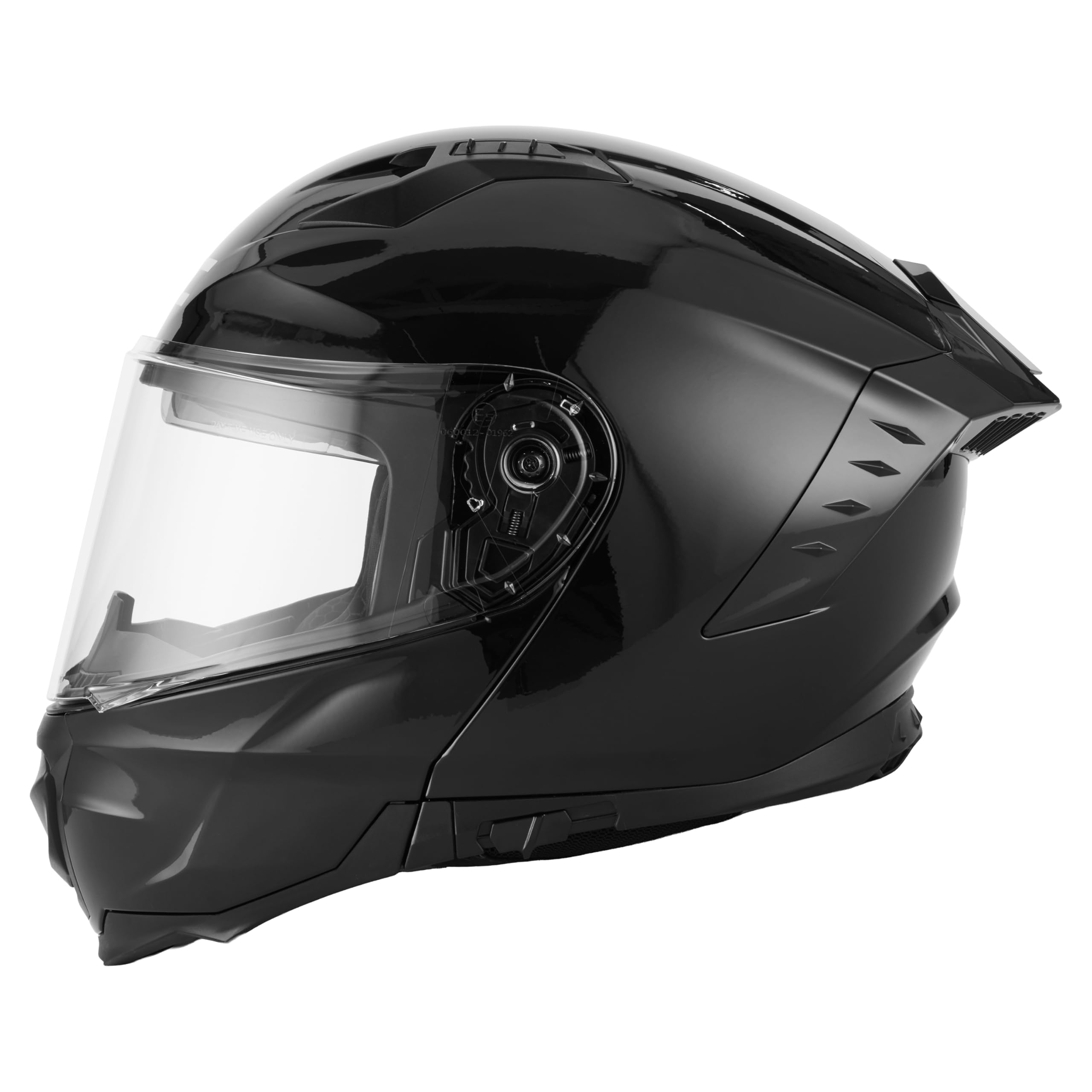 JDC Casco de Moto Integral Frente Abatible Modular - Doble Visera Retráctil ECE 22.06 - Lynx