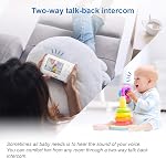VTech VM3252 2.8” Moniteur vidéo numérique pour bébé avec vision nocturne à couleurs complètes et automatique, blanc