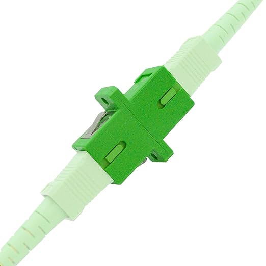 SC/APC Fiber Optic Coupler - 10 Pack SC Connector Kit for Extending Internet Cables or Optical Cable Extension
