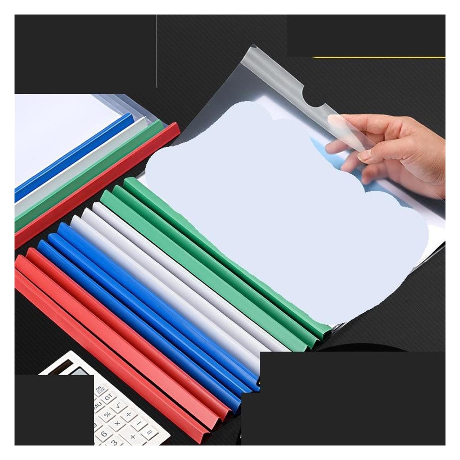 Dossier Transparent 20pcsA4 Pour Documents