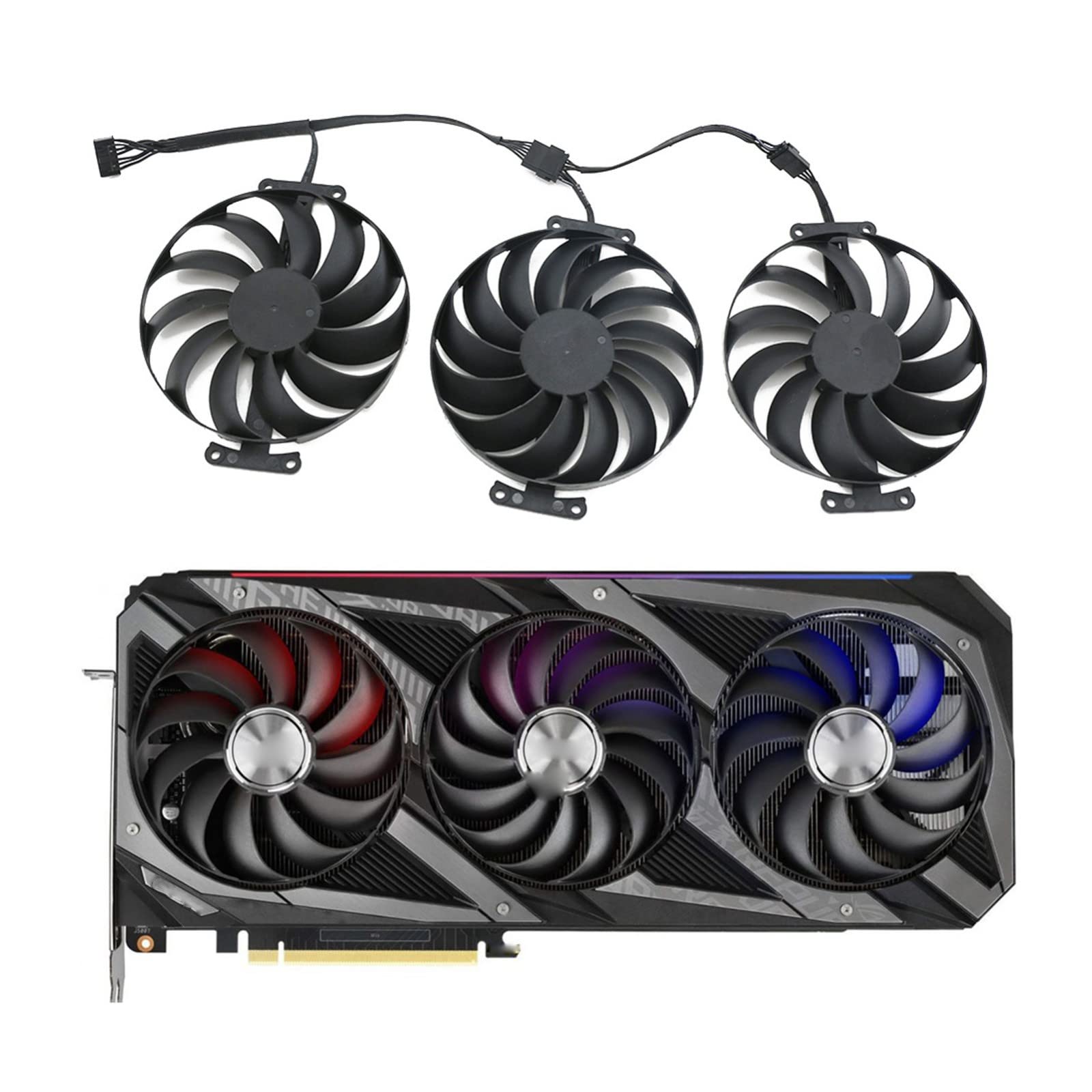 グラフィックカード 冷却ファン付き Amazon.co.jp: グラフィックカードファン 95Mm T129215SU 12V 0.5A7Pin