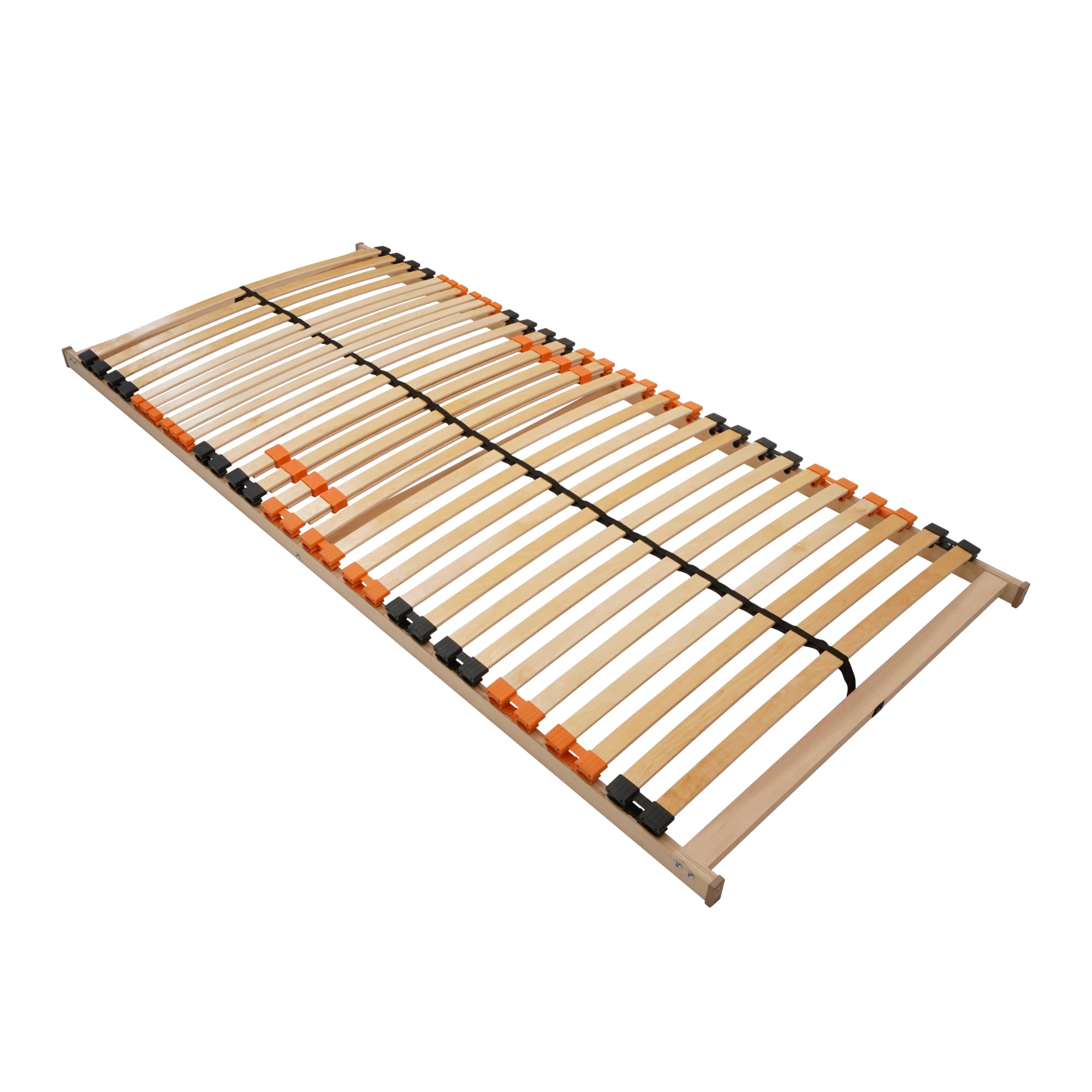 BMM Lattenrost 90x200 cm Fly NV – Nicht verstellbar, 7 Zonen, für alle Matratzen, Höhe 7 cm, einfache Selbstmontage, Made in Germany