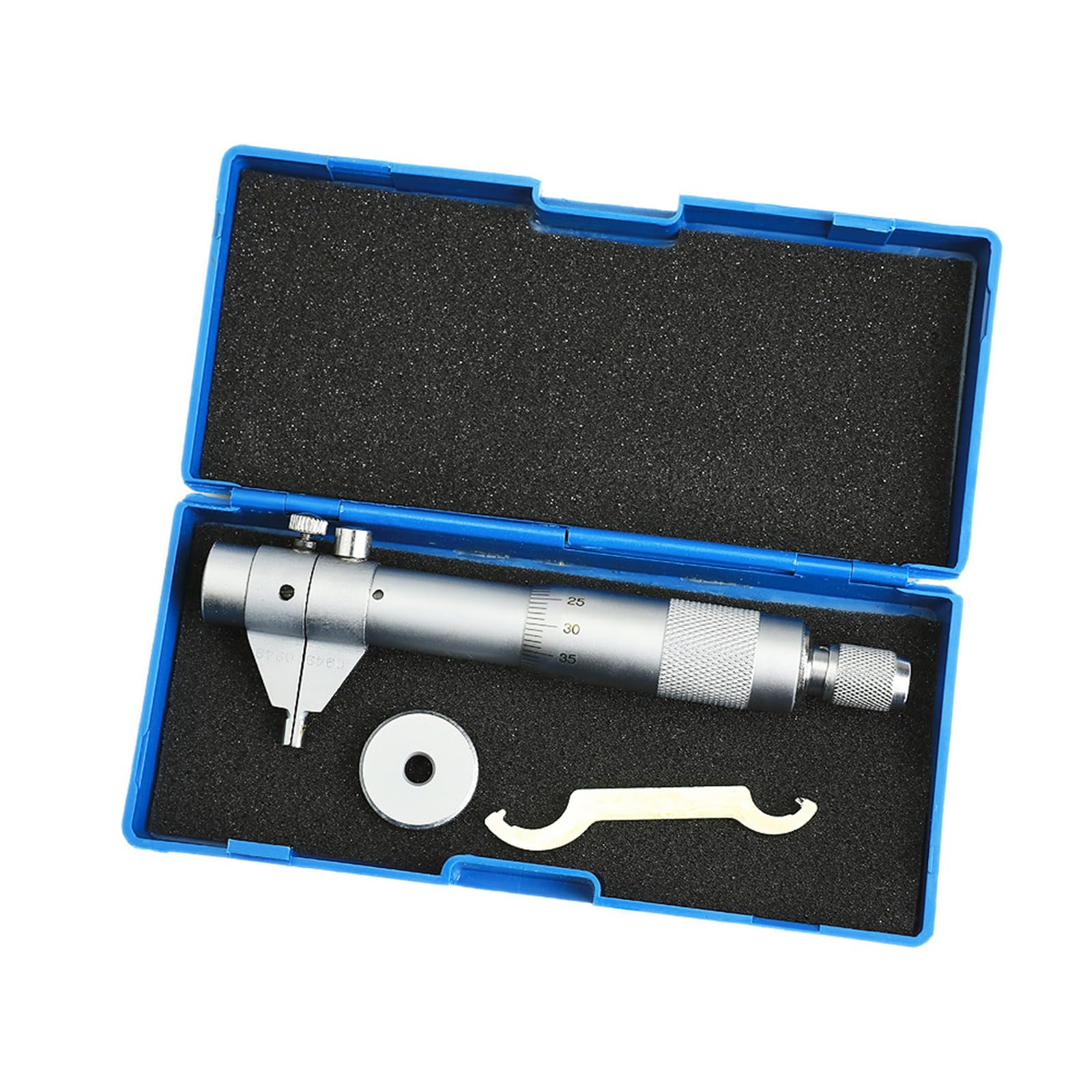 Accuracy Internal Micrometer Tool Erosion Resistant Accurate Bore Measurement for Laboratory Industrial Applications High-Precision Internal Micrometer Steel Body