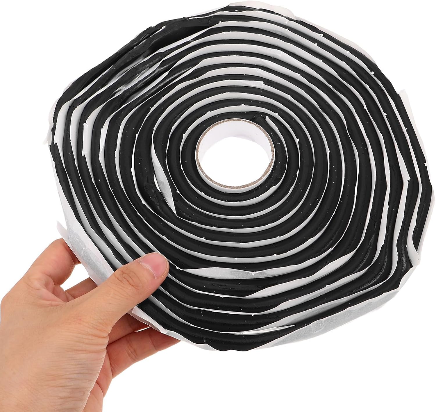 1 Roll Black Butyl Rubber Car Door Edge Seal Strip for Trucks