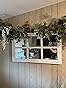Amazon.com: Barnyard Designs 24x40 Windowpane Wood Farmhouse Wall ...