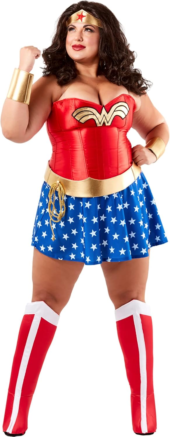 Charades womens Dc Comics Wonder Woman Costume - Image 5