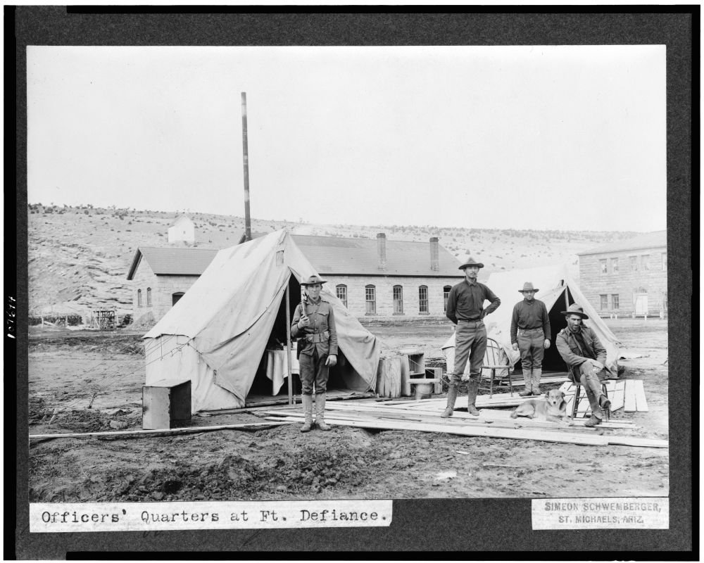 Buy Historic Photos 1905 Photo Officers' Quarters at Ft. Defiance/Simeon Schwemberger, St