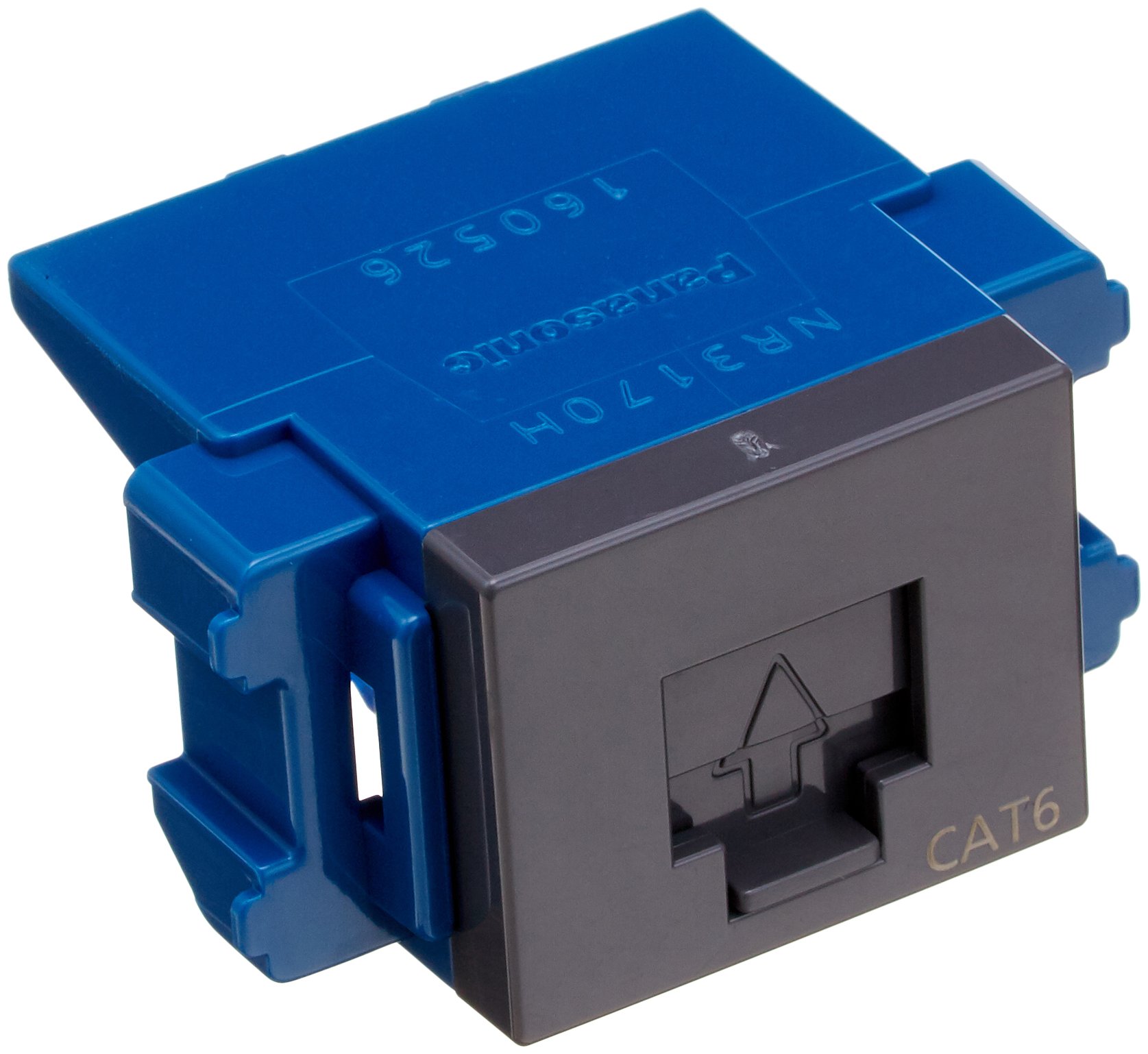 Panasonic Gutto Su CAT6 Data Modular Jack, grays