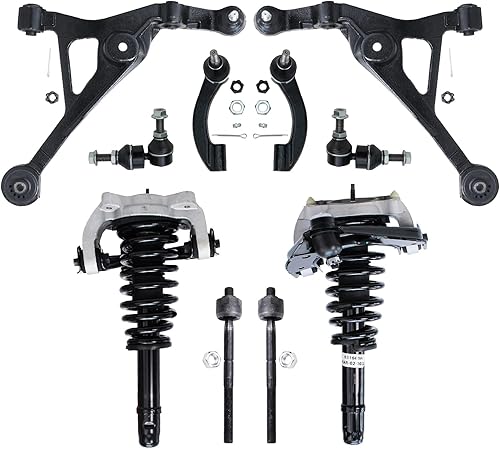 Miniatura 169 de Detroit Axle - Kit de puntales delanteros de 6 piezas para Chevrolet Aveo Aveo5 Pontiac G3 Wave, barra estabilizadora, varillas de acoplamiento