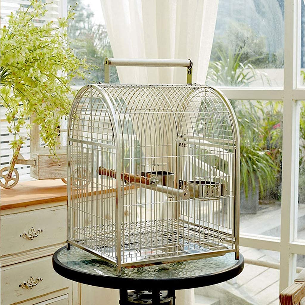 KEI ヨウムケージ ステンレス製 Amazon.co.jp: 鳥籠 インコ Bird Cage