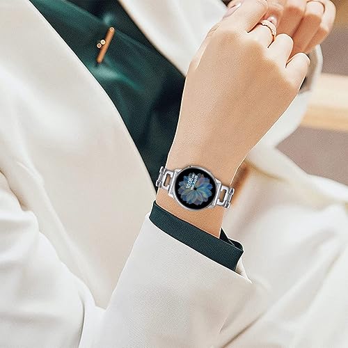 Miniatura 6 de JOYOZY Correas de acero inoxidable para Galaxy Watch 7654 1.575 in 1.732 inGalaxy Watch FE 1.575 inWatch 6 Classic 1.693 in 1.850 inActive 1.575