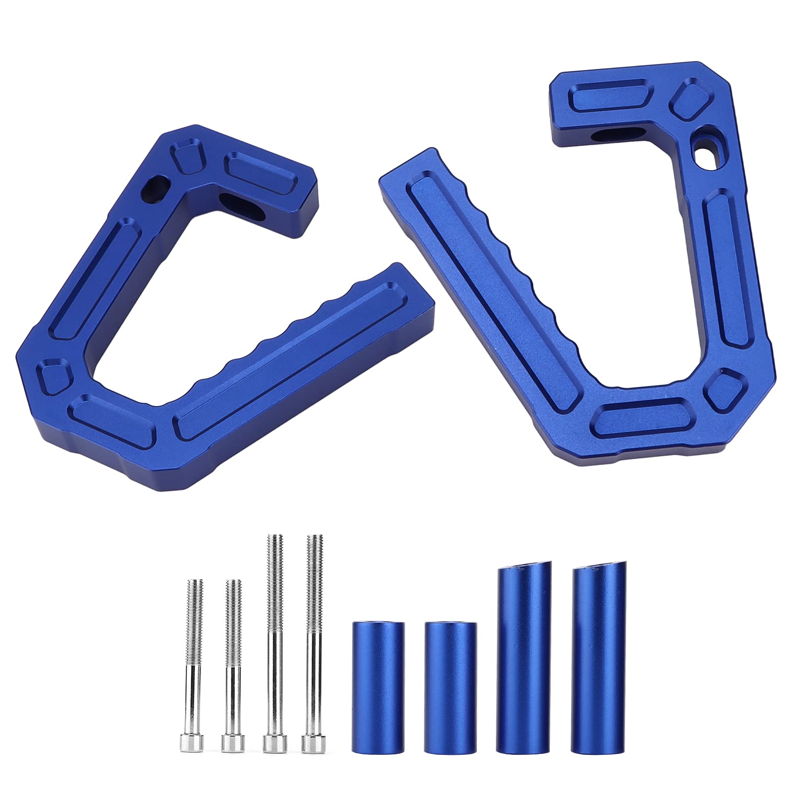 Aoresac Asa delantera para JK 2007-2018 - Barra de puerta de aleación de aluminio (azul)