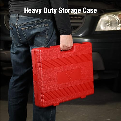 Miniatura 5 de Sunex 2568 - Juego de llaves de vaso de impacto maestro de 12 pulgada, 43 piezas, SAE, 38 pulgadas - 1-12 pulgadas, estándarprofundo, acero de