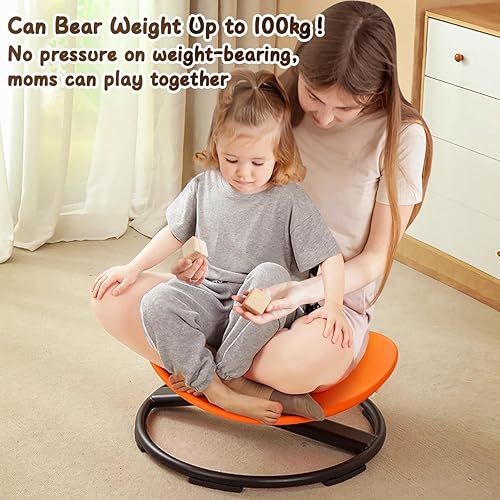 Miniatura 25 de Silla giratoria sensorial para niños con autismo a partir de 3 años, silla giratoria para niños con TDAH, sillas sensoriales para niños autistas,