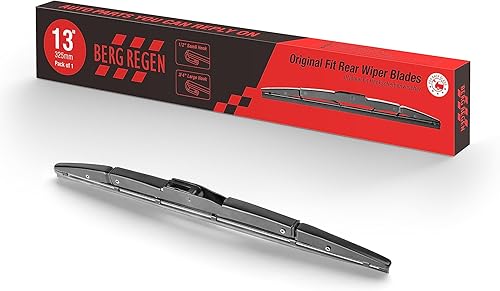 BERG REGEN Repuesto de limpiaparabrisas trasero de 13 pulgadas para Honda CRV CR-V 2016 2015 2014 2013 2012, compatible con brazos de