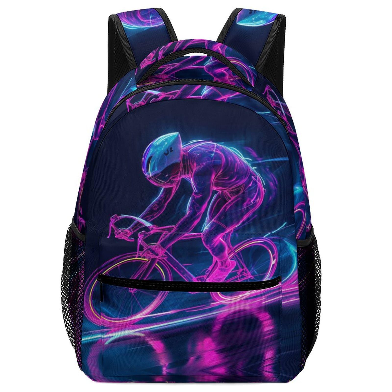 Bicicleta de montaña Mochila Escolar Primaria Transporte Morral Con Bolsillos Laterales Mochila Escuela Mochila Infantil De Gran Capacidad Primaria Pequeña Guardería Mochila One Size