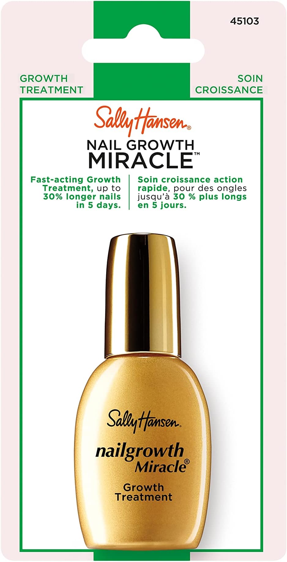 Sally Hansen Nailgrowth Miracle Salon Strength Treatment, 13.3ml