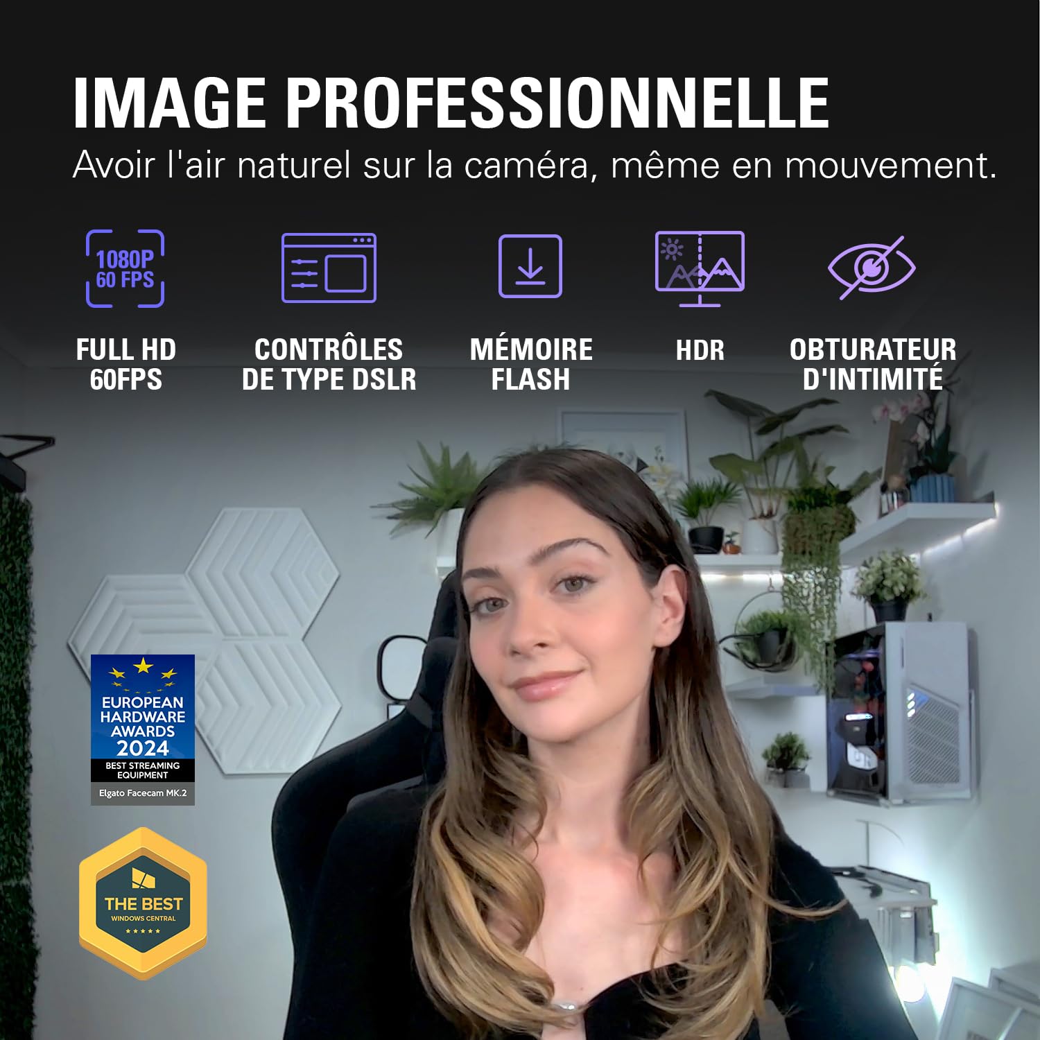 Elgato Facecam MK.2 – Webcam Full HD