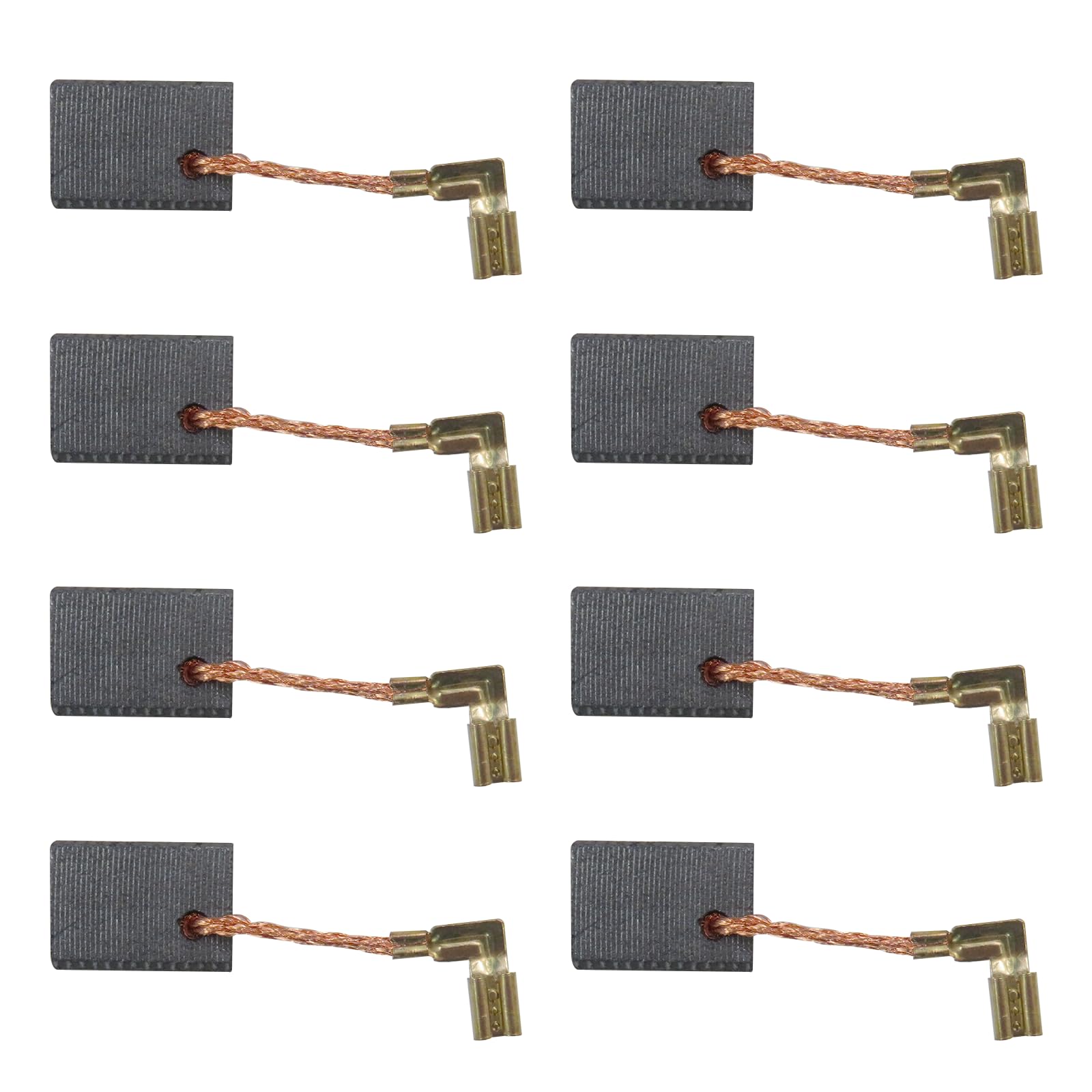 8pcs Carbon Brushes CB-318, CB-325 for Makita Power Tools Works for 9561CV Angle Grinder,9563CV Grinder,9564CV Angle Grinder,9564CVL Angle Grinder