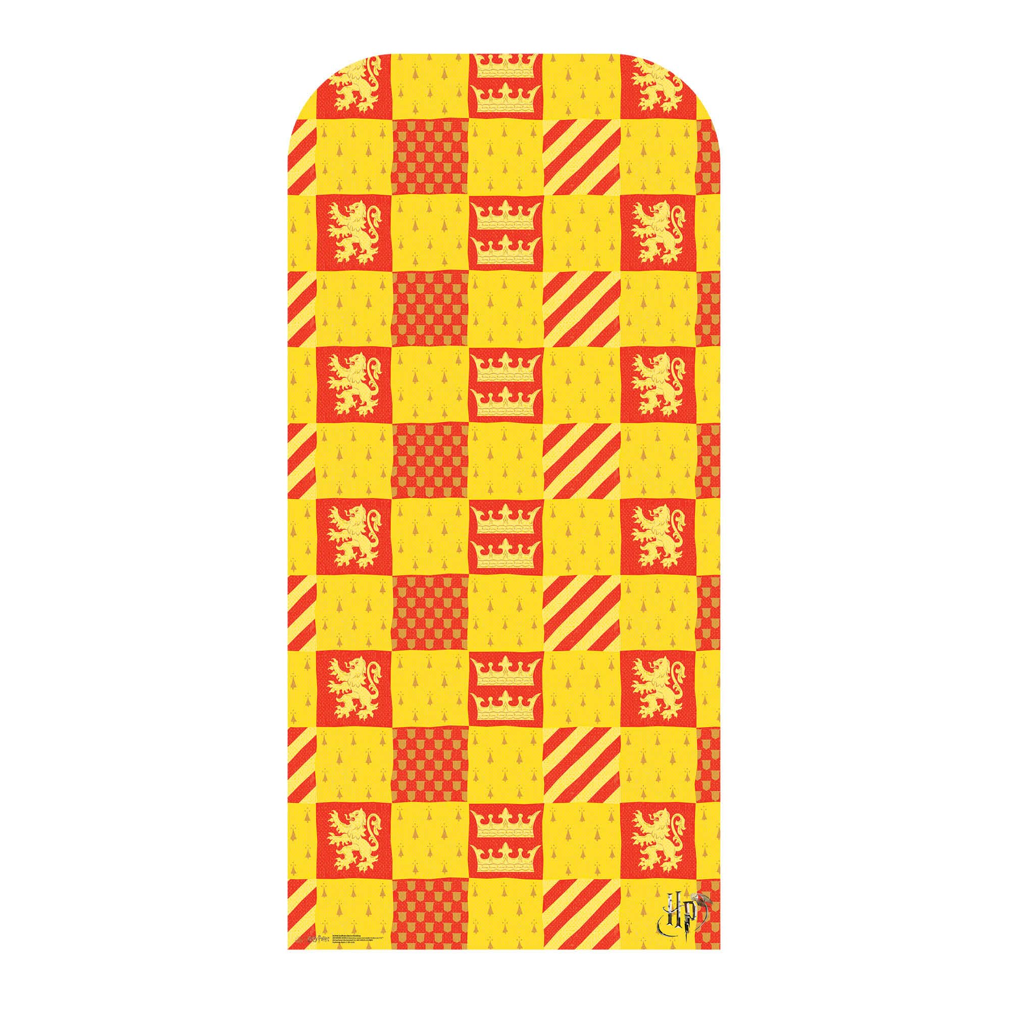 Gryffindor Hogwarts House Backdrop Cardboard Cutout Scenery / Sailboard Official