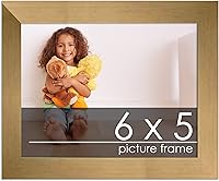 Vista 215 de Poster Palooza Marco de madera de bronce dorado de 26 x 34 pulgadas, acrílico UV, respaldo de tablero de espuma y accesorios para colgar incluidos