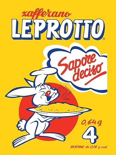Leprotto as displayed or 3 Cuochi Italian Saffron Powder (each