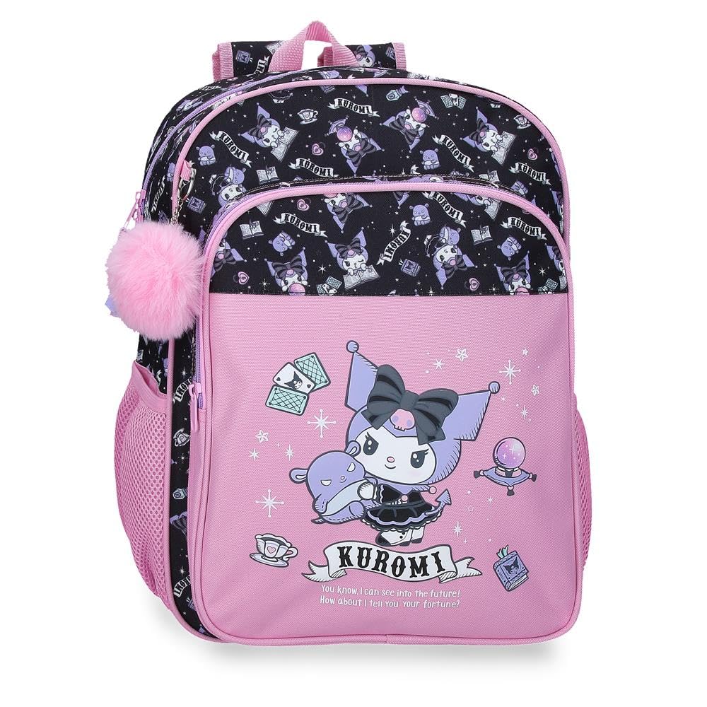Sanrio Kuromi Fortune Telling School Backpack Pink 30x40x13 cm Polyester