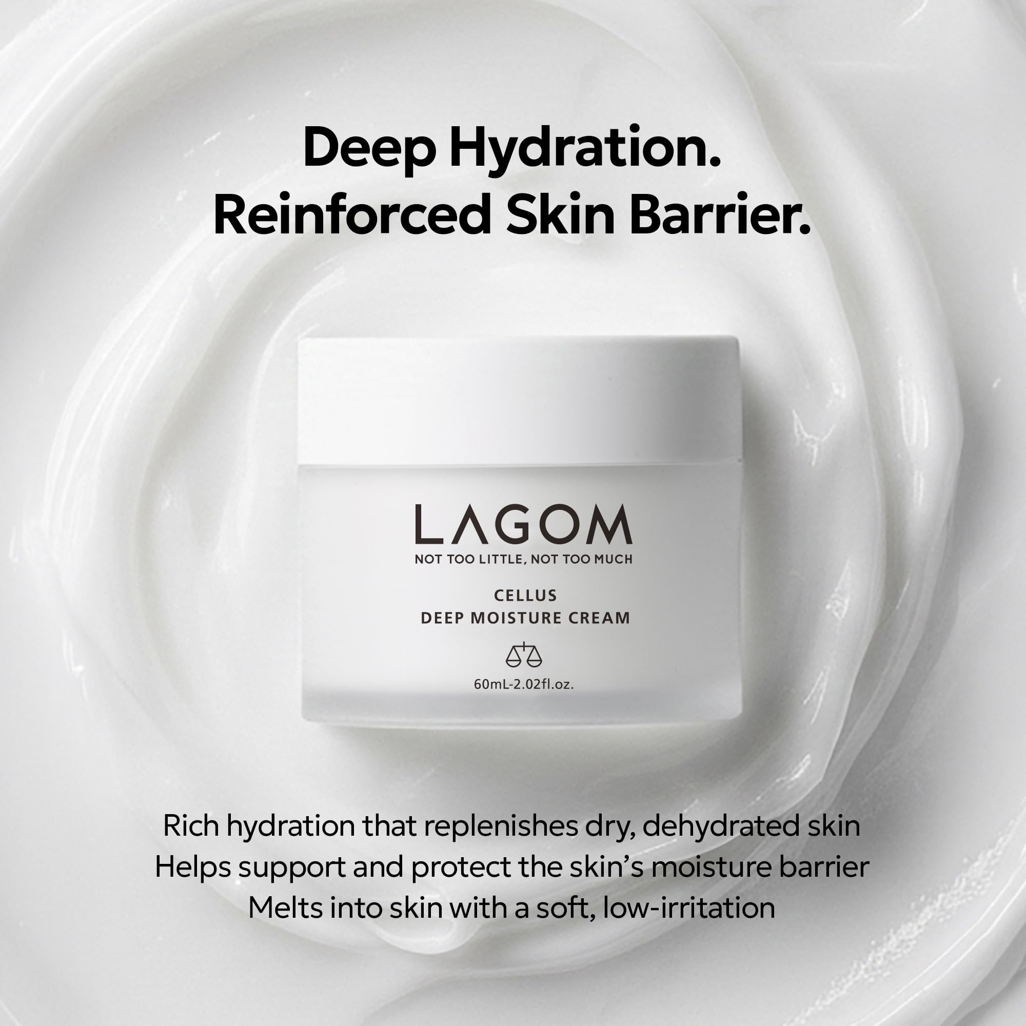 Lagom Cellus Deep Moisture Cream 60ml Yoğun Nemlendirici Krem