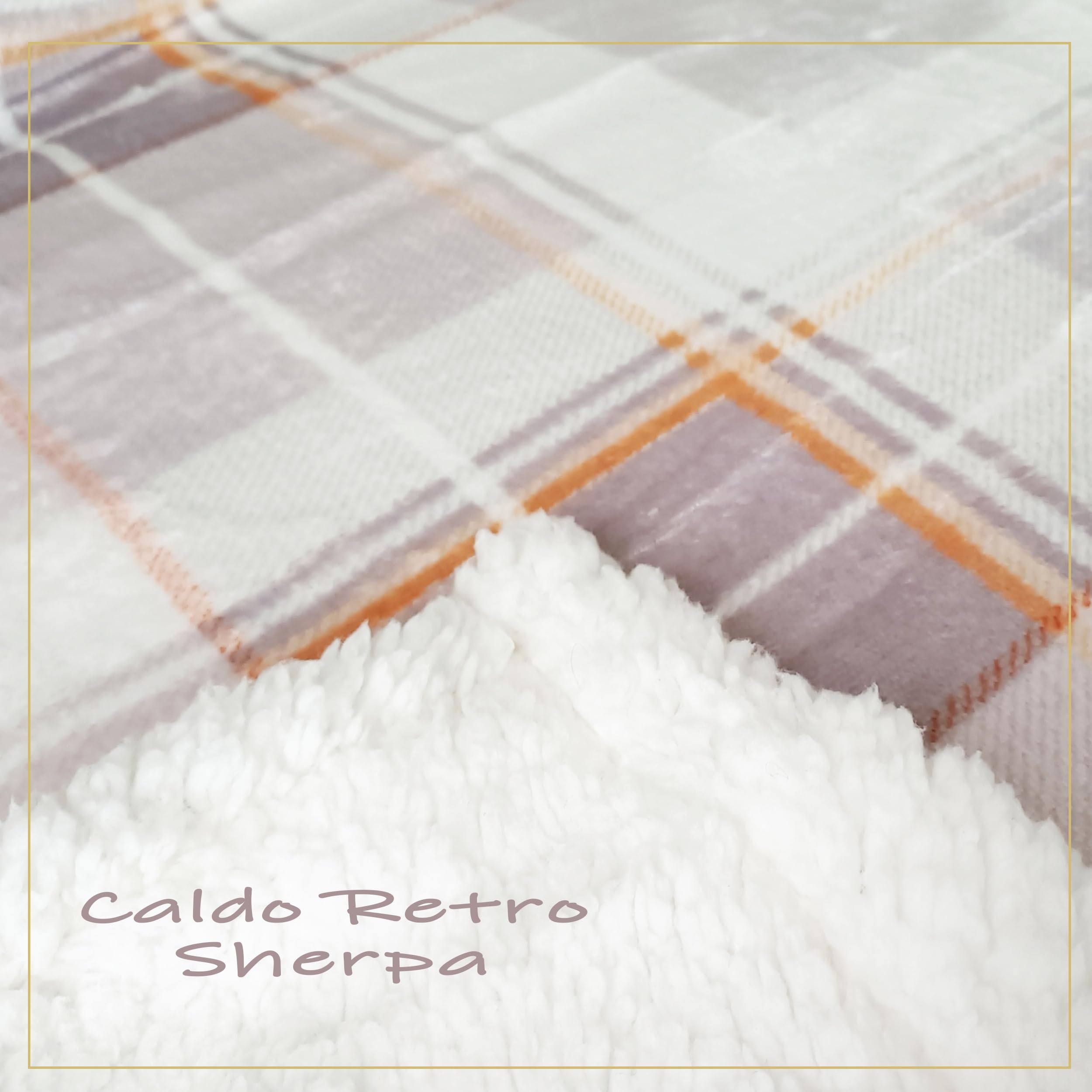 Home Tresor Plaid Pile Di Flanella 127x152 Cm – Retro In Pelliccia Sherpa, Lavorazione Cuori Embossed (Grigio)