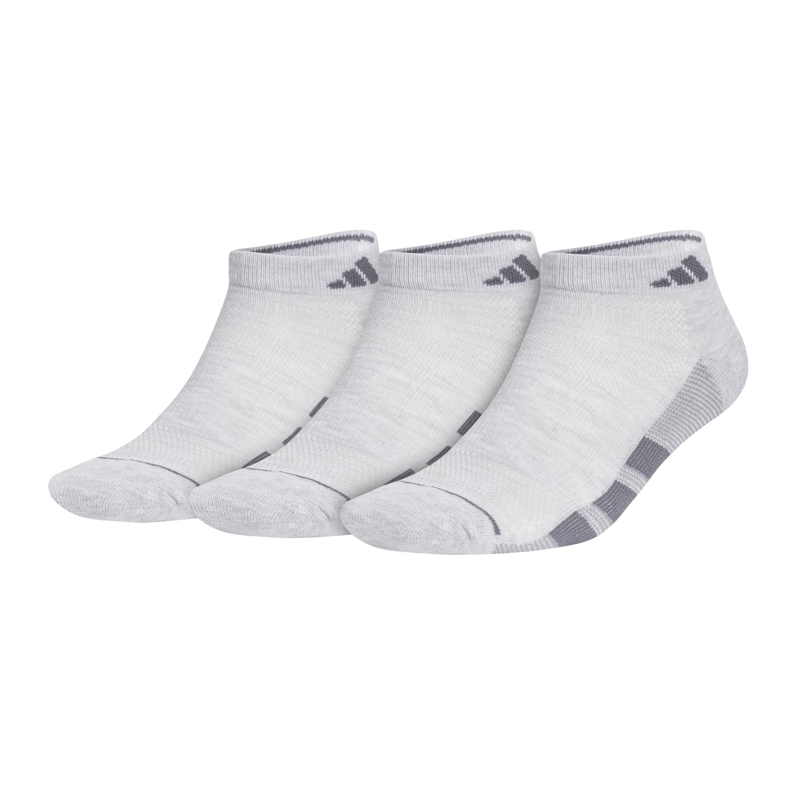 adidas Skarpety męskie o niskim kroju, Cool Light Heather/Onix Grey/Szary, L