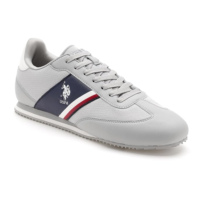 USPA Adler Grey Stylish Men’s Casual Sneakers