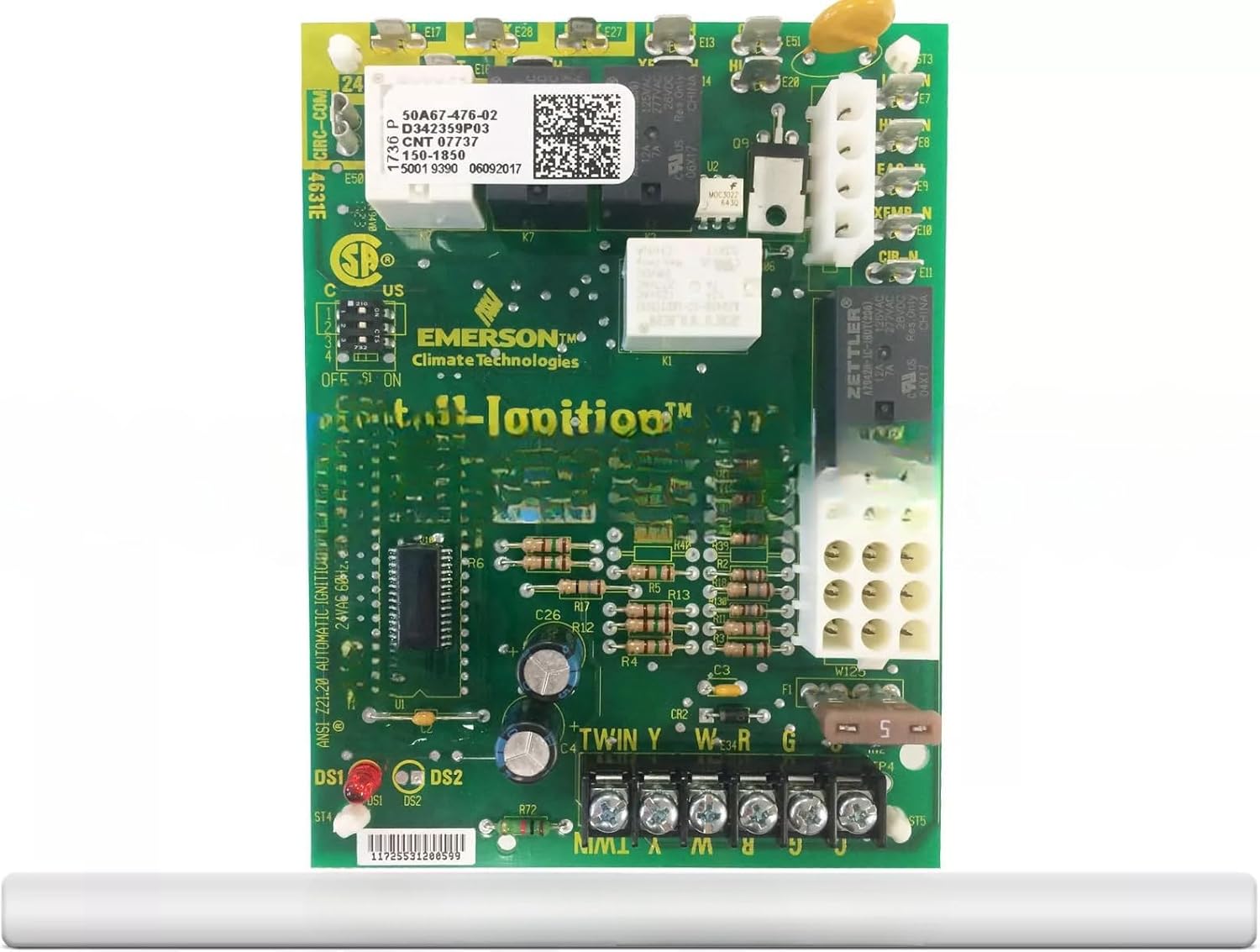 Trane Furnace Control Circuit Board Fits 50A67-476-01, 50A67-476, 031-01264-002, S1-03101264002