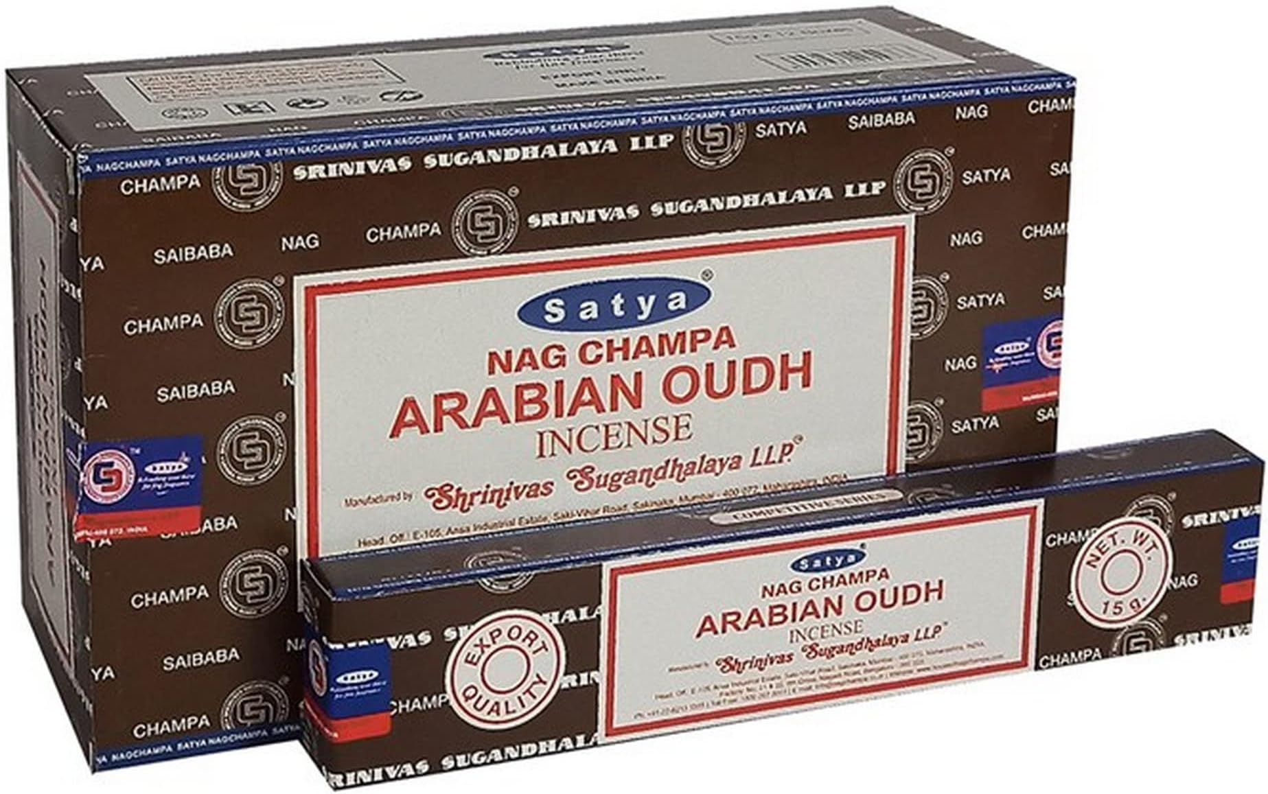 Satya Arabian Oudh Incense (12/50)
