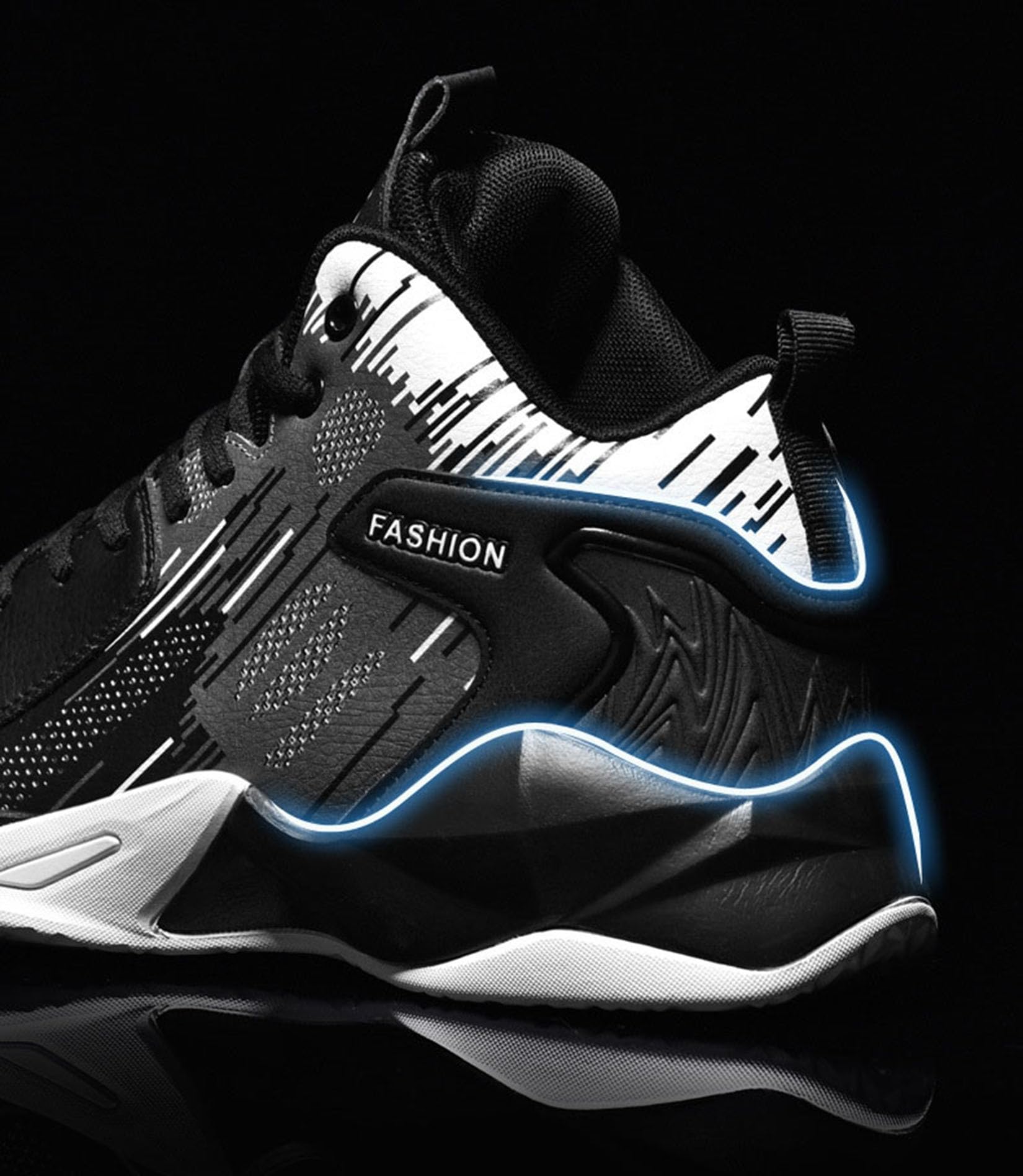 Męskie buty do koszykówki, męskie buty sportowe, duże buty sportowe, modne sportowe buty do koszykówki (41 UE, Q1)