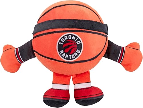Miniatura 5 de Bleacher Creatures Toronto Raptors NBA Kuricha - Peluche sentado de baloncesto de 8 pulgadas, suave inspirado en Chibi