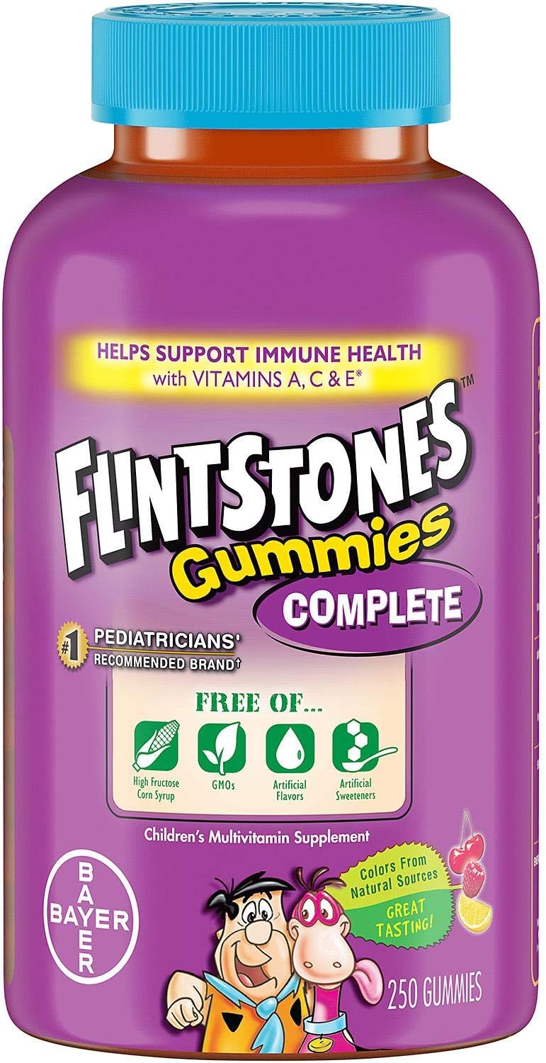 A Product of Flintstones Gummies Complete Vitamin Supplement (250 ct.)