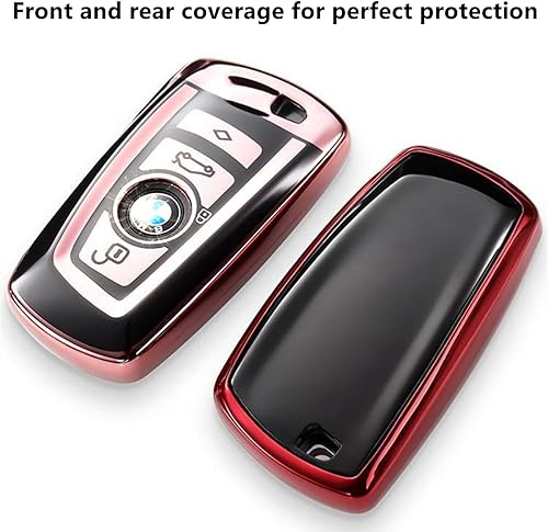 Miniatura 4 de Creativity Suitable For BMW key fob cover. Advanced soft TPU key box is compatible with X1 X3 X4 X5 X6 1 2 4 5 6 7 M3 M5 M6 GT3 GT5 G30 F10 F15 F16