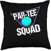 Vista 4 de Par-Tee Squad Golfing Golf Course Putter Golfer Throw Pillow