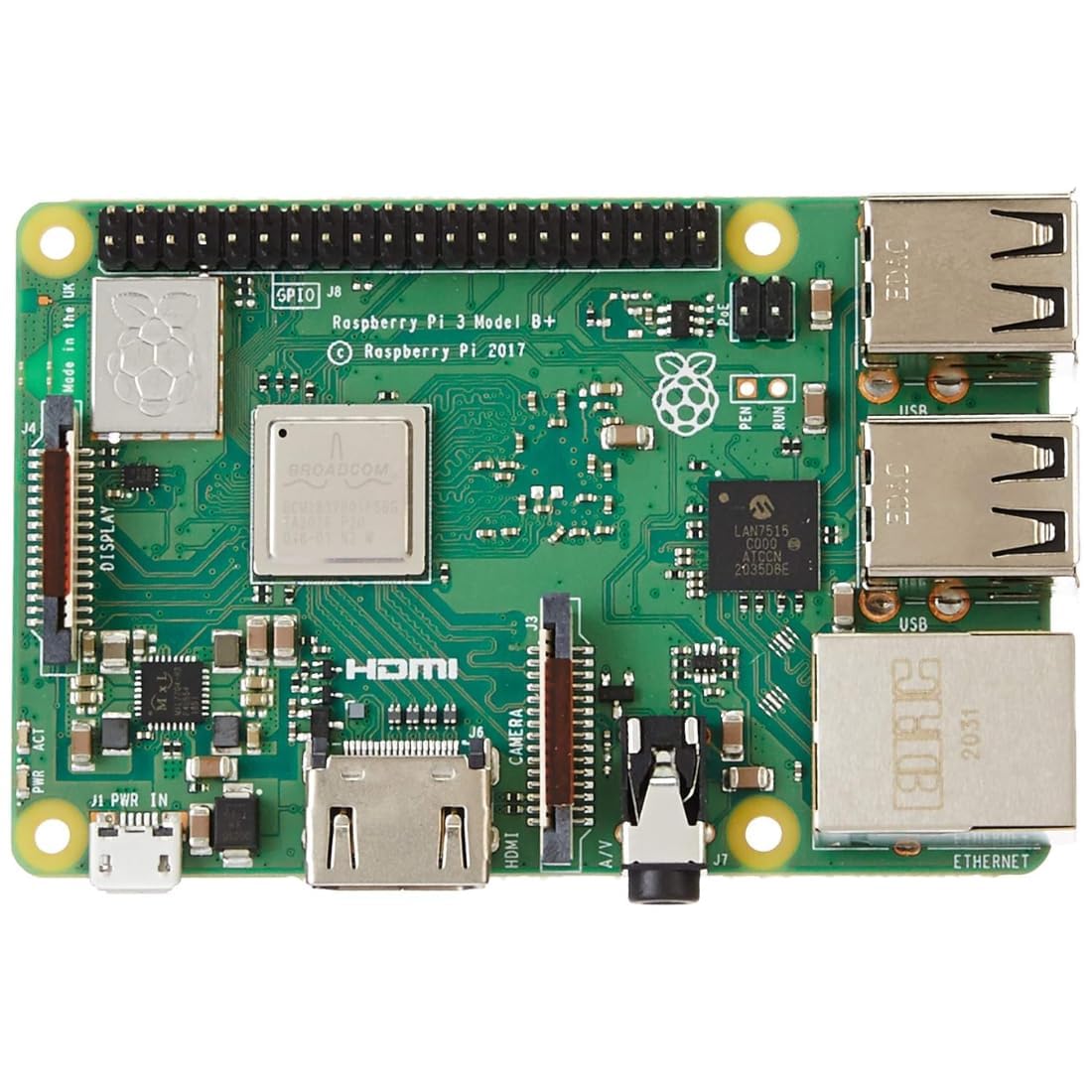 Amazon.com: Element14 Raspberry Pi 3 B+ Motherboard : Electronics