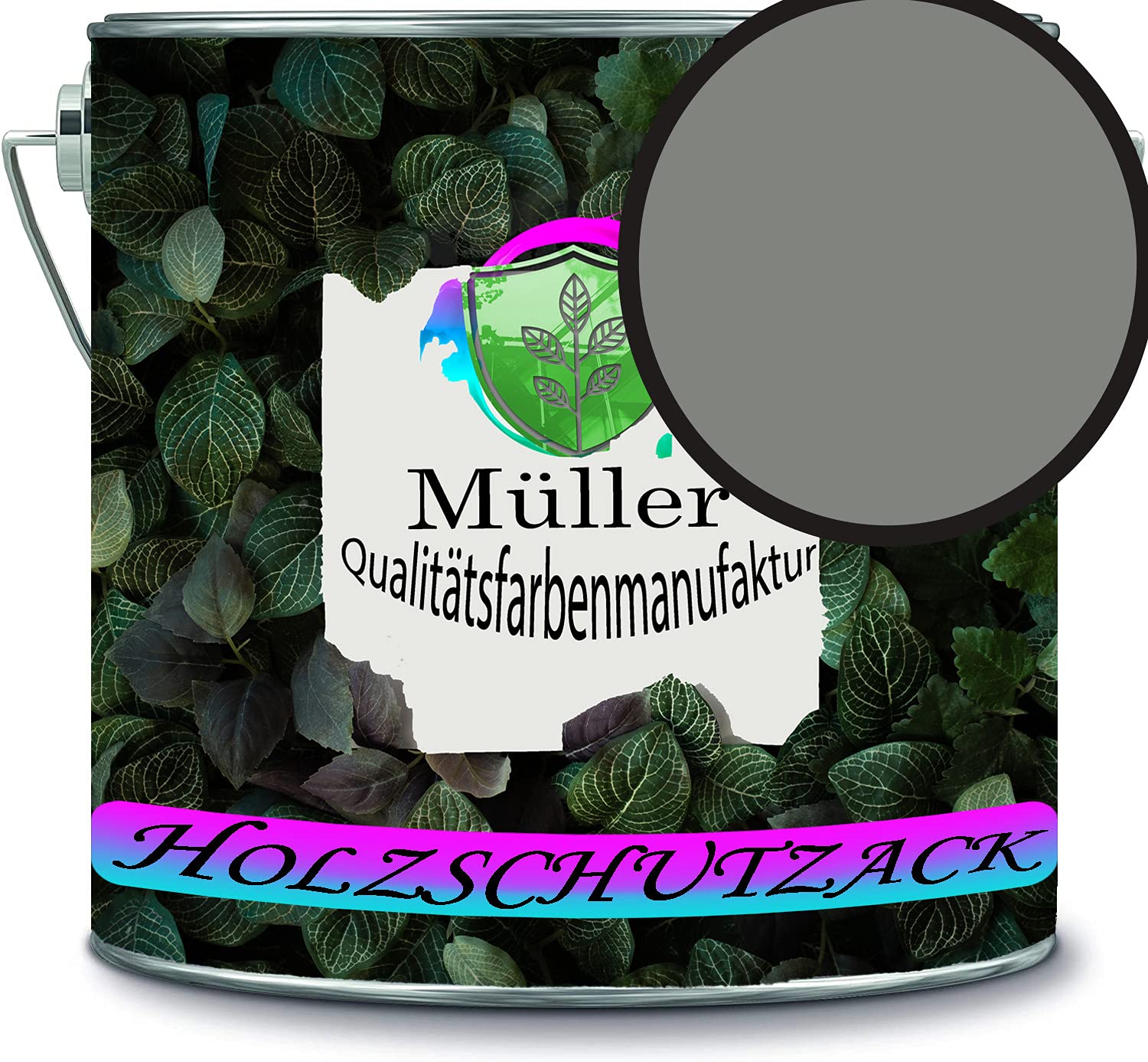 Peinture protection bois extérieur gris béton RAL 7023 durable