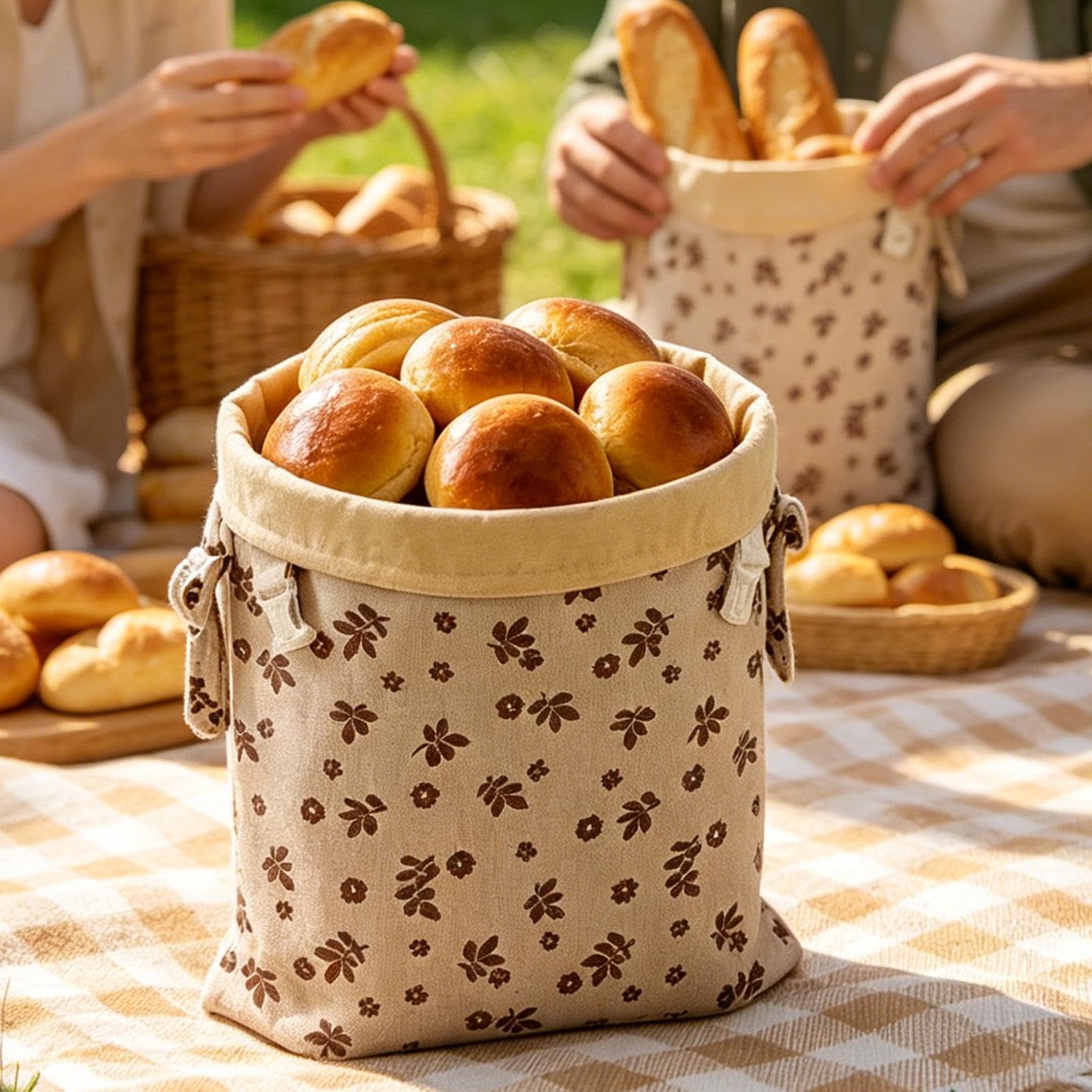 Borsa da pane riutilizzabile Organizzatore della Conservazione della