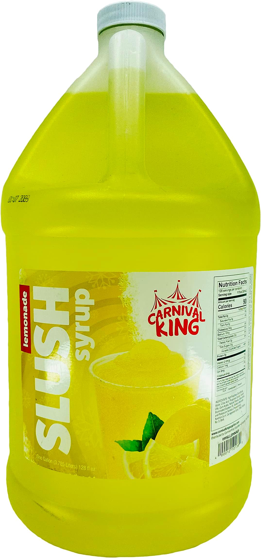 TableTop King 1 Gallon Lemonade Slushy Syrup