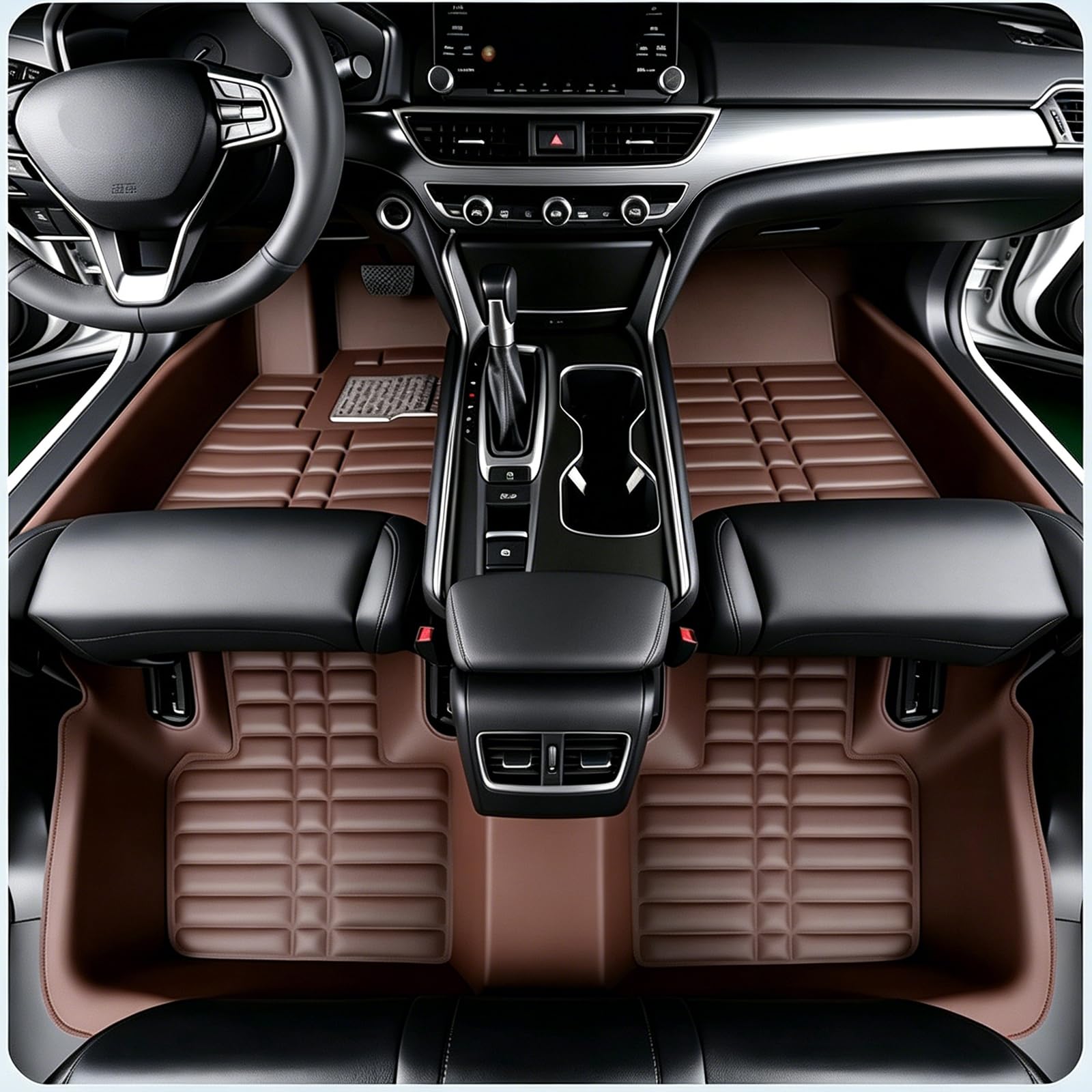 AWERTUPO Car Floor Mats, for Volkswagen Sagitar 2012-2018