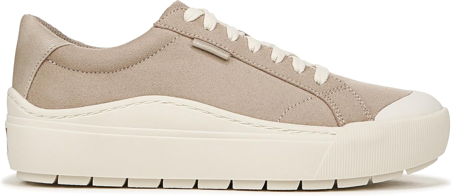 Dr. Scholl's Shoes Womens Time Off Platform Slip On Fashion Sneaker Toasted Taupe Microfiber 7.5 M - Image 7