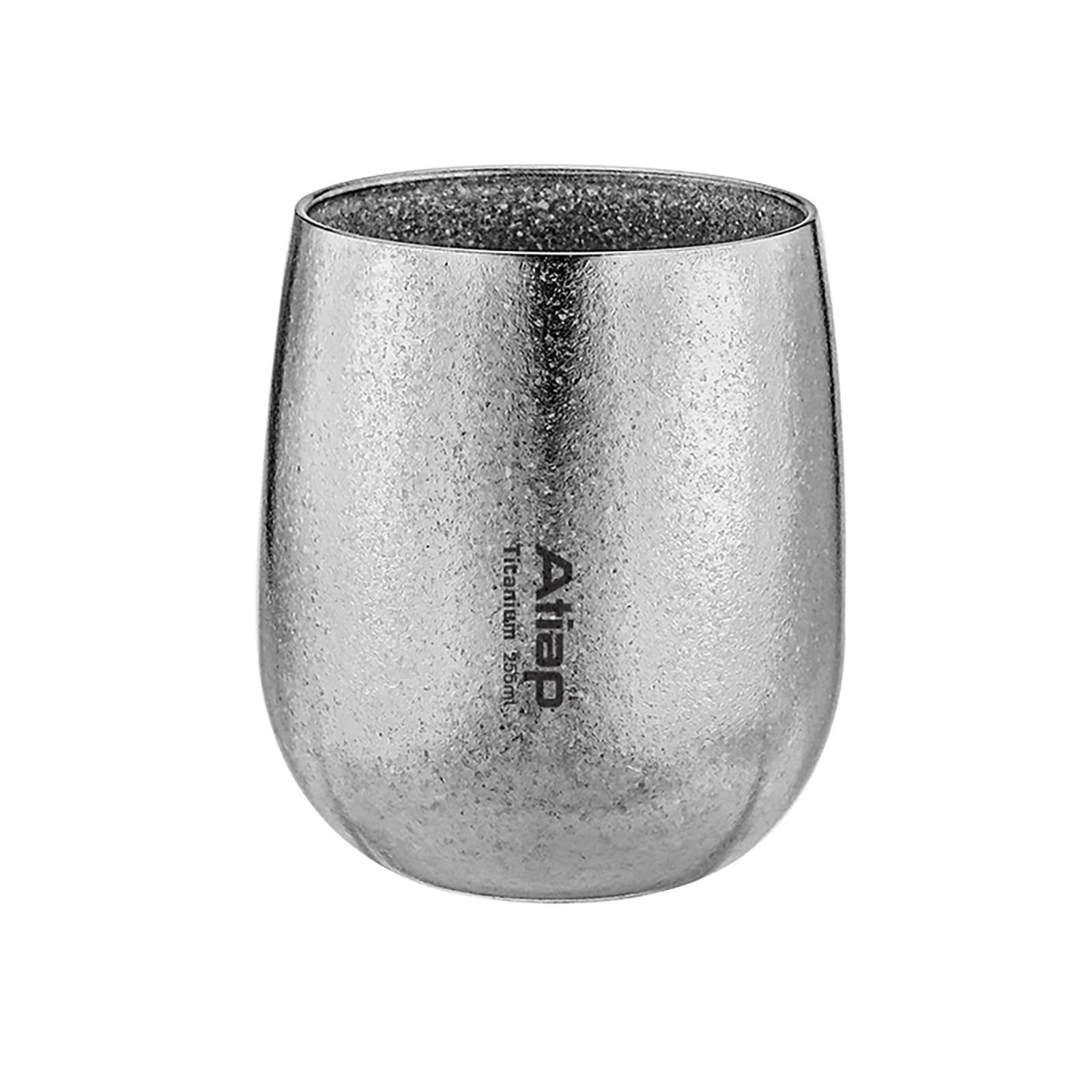 ATiAP Camping Mug Titanimum Insulated Mug, Lightweight, Durable, Camping,Ice Flower Pattern(255ML) — image 1