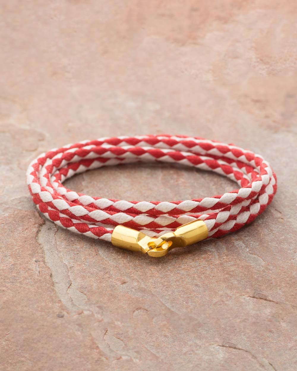 Nautical Red Band Bracelet, Gift for Him